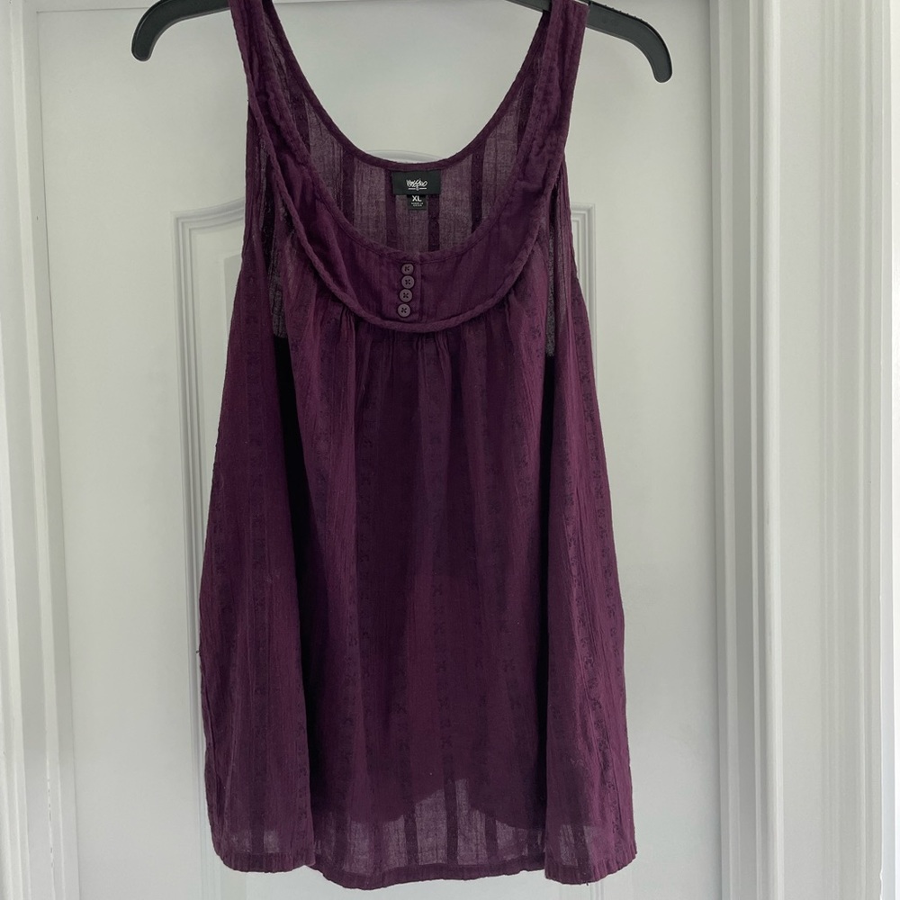 Purple tank top
